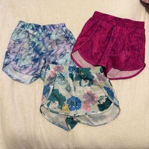 All in Motion Girls Patterned Dri-Fit Shorts Bundle